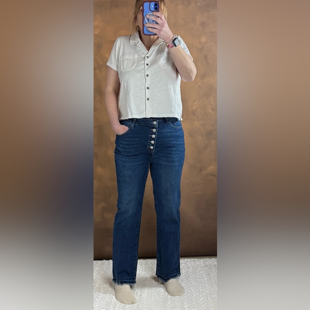 High Rise Blue Women's Jeans